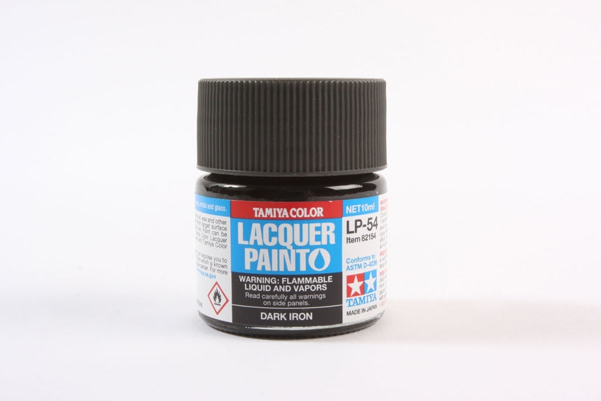 Tamiya LP-54 Dark Iron Lacquer Paint (10ml)