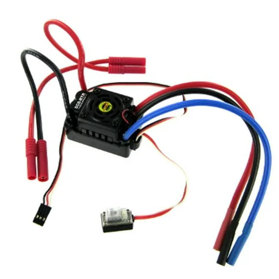 Redcat Racing WP-SC8-RTR-1 Hobbywing 80A Brushless Speed Controller, Splashproof WP-SC8-RTR-1