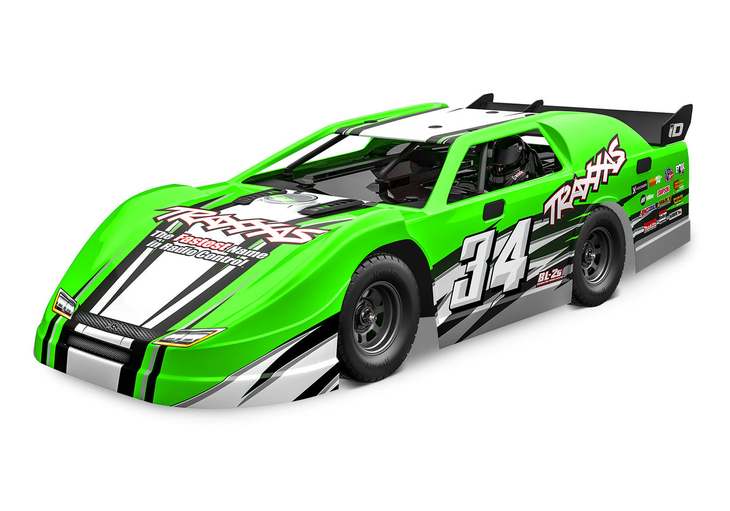 Slash Late Model BL-2s Green