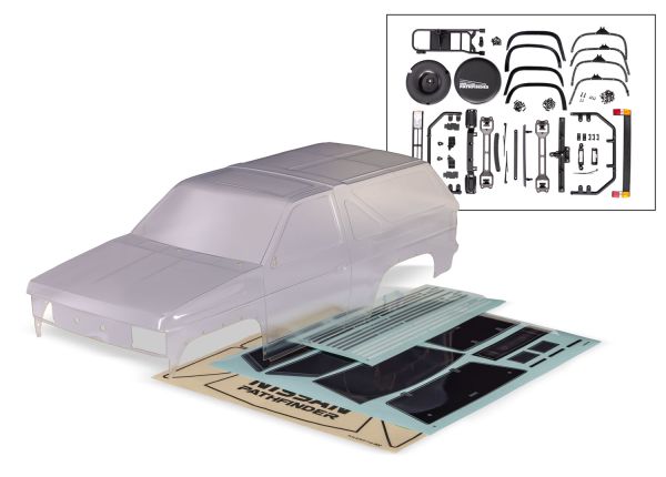 TRX-4 Nissan Pathfinder Clear Body