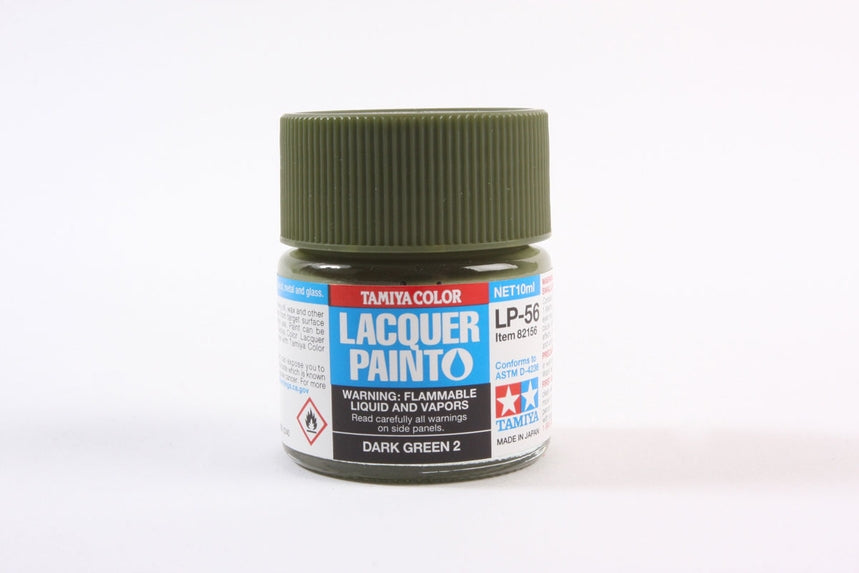 Tamiya LP-56 Dark Green 2 Lacquer Paint (10ml)