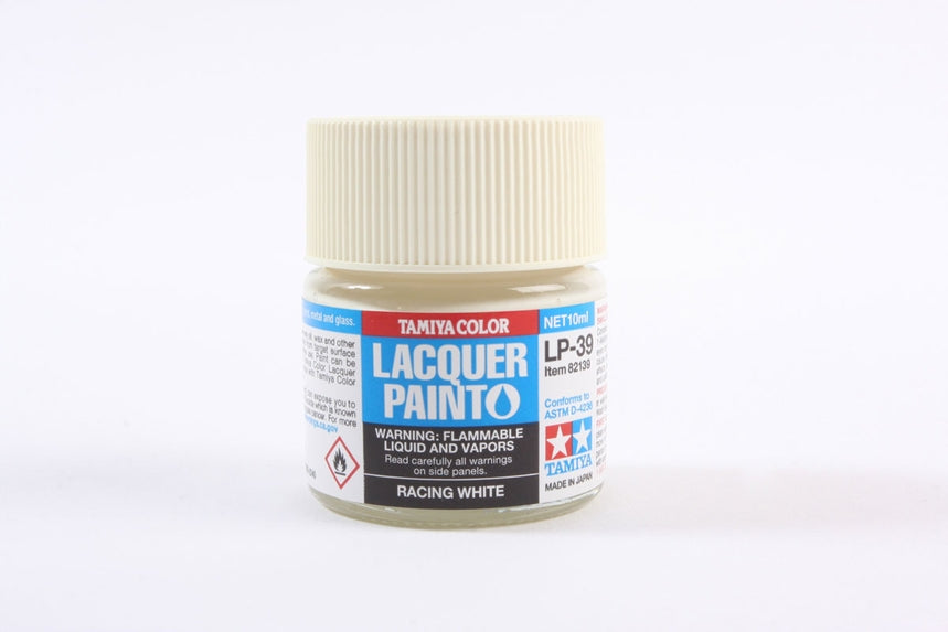 Tamiya LP-39 Racing White Lacquer Paint (10ml)
