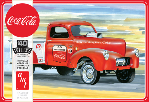 1/25 1940 WILLYS PICKUP GASSER (COCA-COLA)