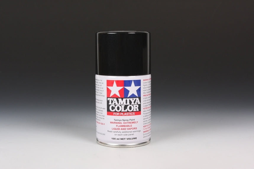 Tamiya TS-40 Metal Black Lacquer Spray Paint (100ml)