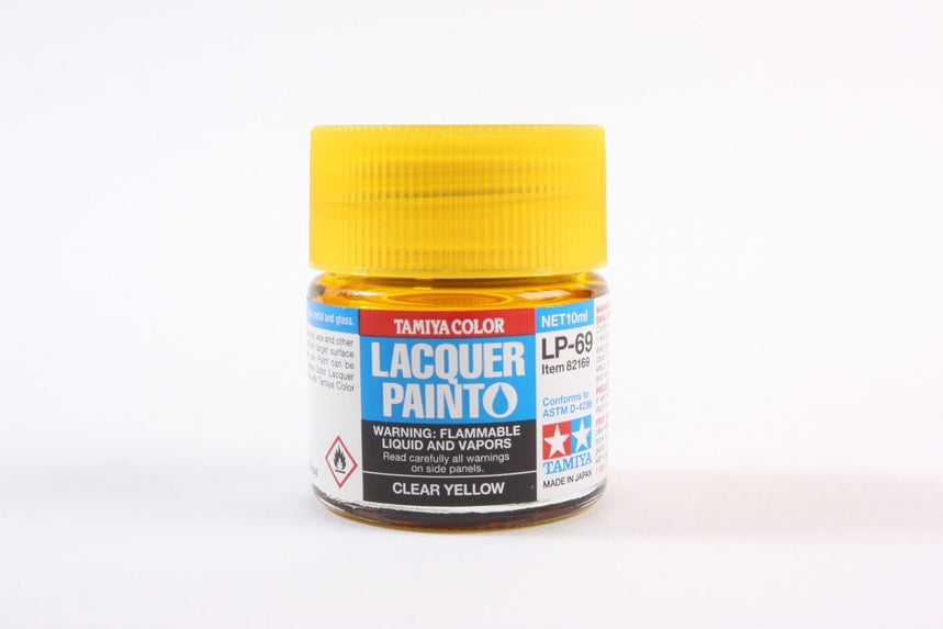 Tamiya LP-69 Clear Yellow Lacquer Paint (10ml)