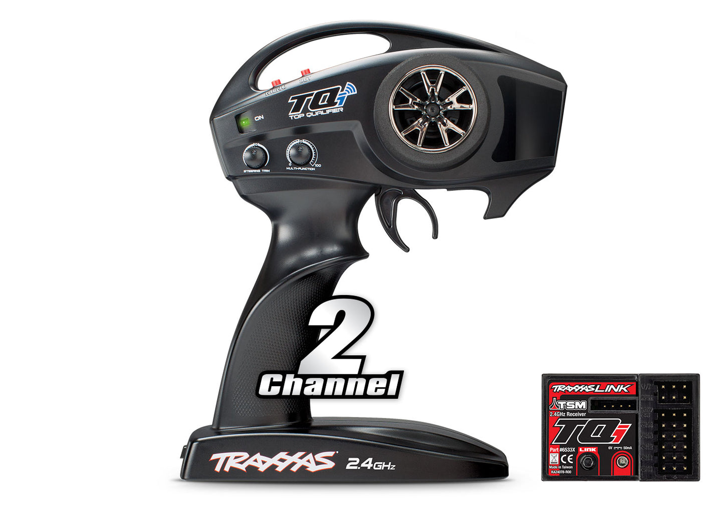 TQi 2-Ch 2.4 GHz Transmitter with TSM Receiver