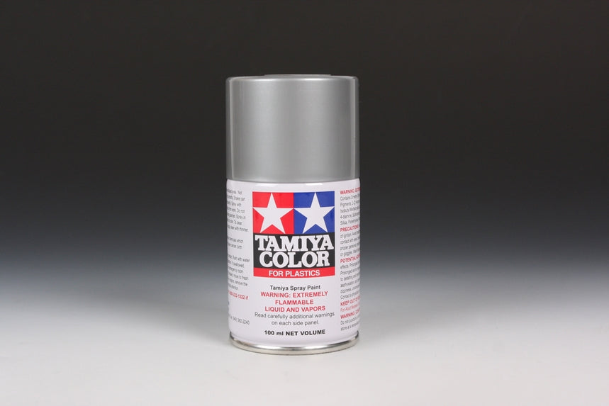 Tamiya TS-17 Aluminum Silver Lacquer Spray Paint (100ml)