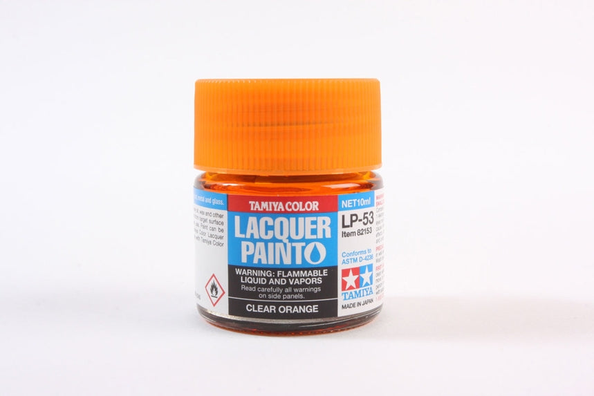 Tamiya LP-53 Clear Orange Lacquer Paint (10ml)