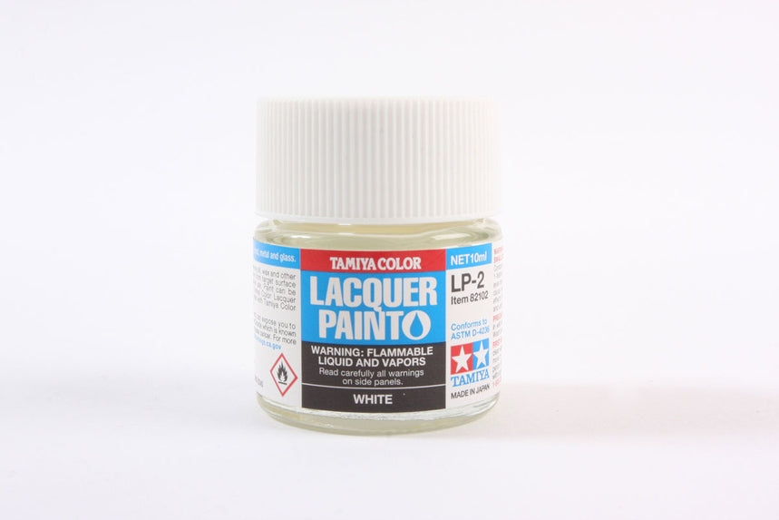 Tamiya LP-2 White Lacquer Paint (10ml)