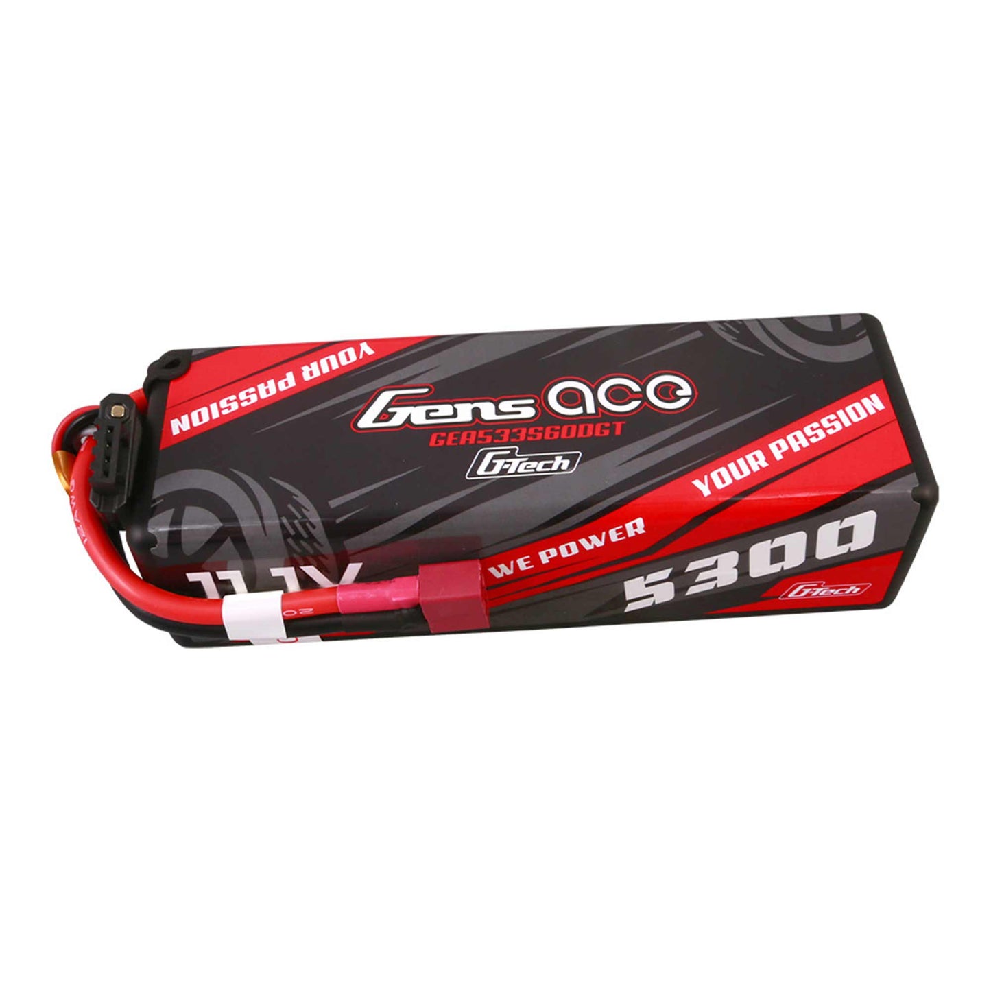 11.1V 5300mAh 3S 60C G-Tech LiPo: Deans
