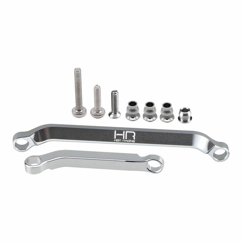 Hot Racing Aluminum Tight Tolerance Steering Link Set, 1/30 Axial SCX30 1/3