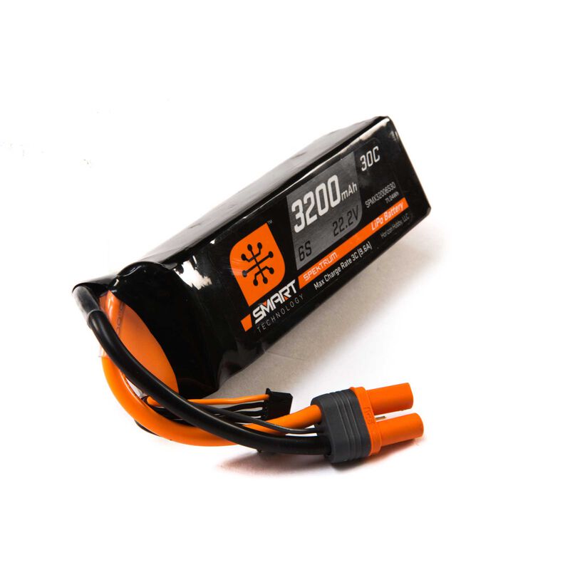 3200mah 6s 22.2v Smart Lipo 30