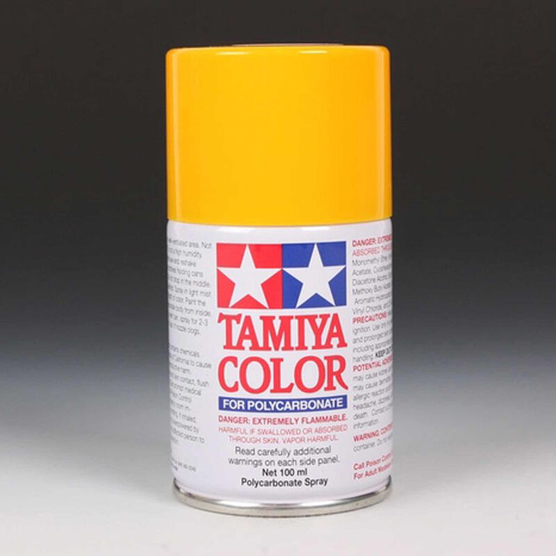 Tamiya PS-19 Camel Yellow Lexan Spray Paint (100ml)