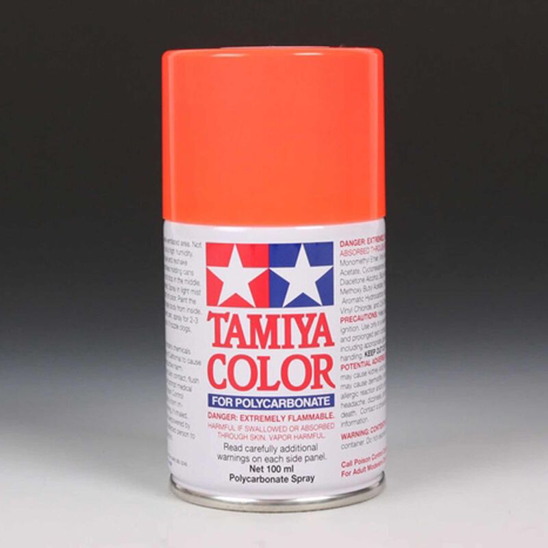Tamiya PS-20 Fluorescent Red Lexan Spray Paint (100ml)