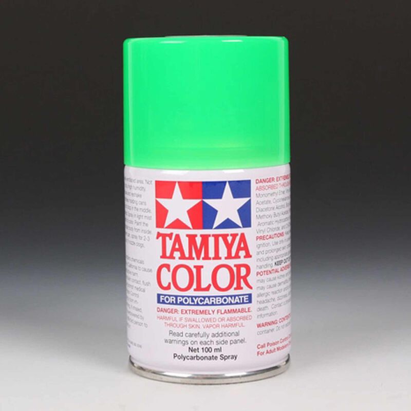 Tamiya PS-28 Fluorescent Green Lexan Spray Paint (100ml)