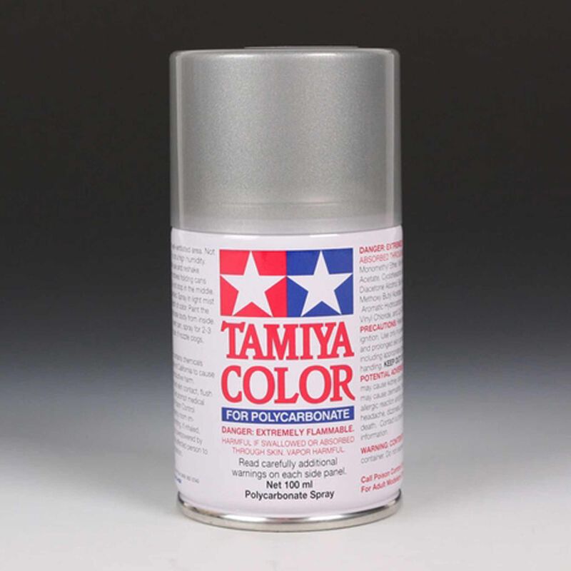 Tamiya PS-36 Translucent Silver Lexan Spray Paint (100ml)