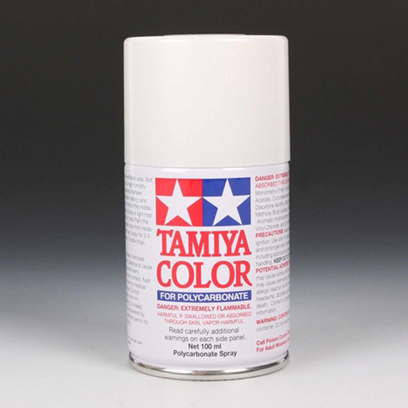Tamiya PS-57 Pearl White Lexan Spray Paint (100ml)