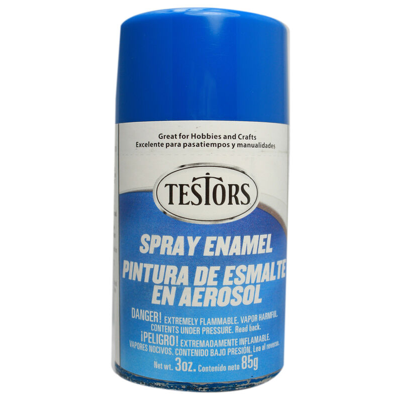 TESTORS Spray 3 oz Gloss Bright Blue