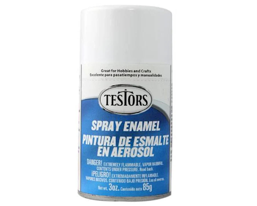Testors Spray Enamel (White)(3oz)