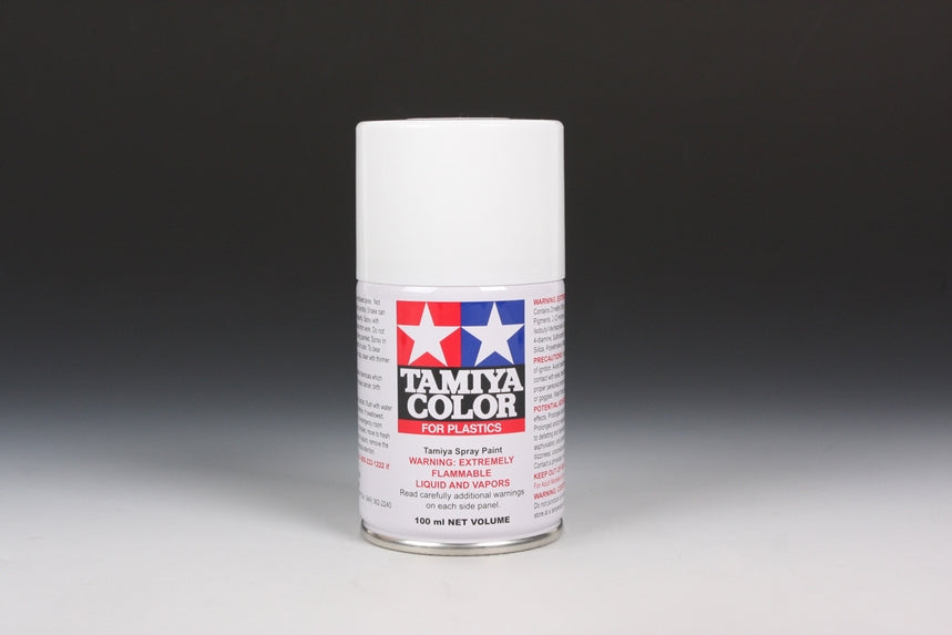 Tamiya TS-26 Pure White Lacquer Spray Paint (100ml)