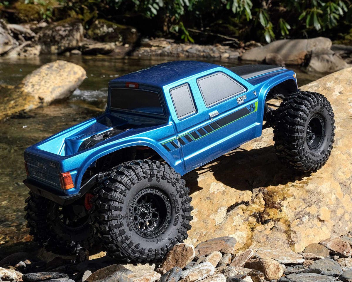 1/10 SCX10 III Coyote 4X4 RTR Brushed Rock Crawler, Blue
