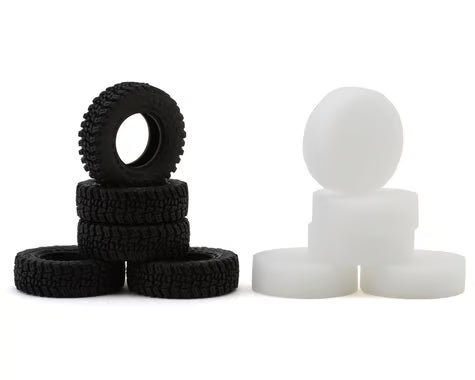Tires & Foam (5), M/T Baja Boss: SCX30