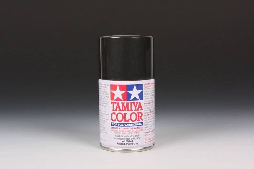 Tamiya PS-23 Gun Metal Lexan Spray Paint (100ml)
