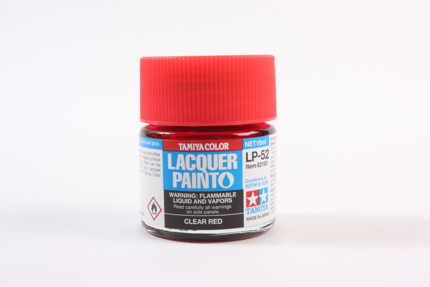Tamiya LP-52 Clear Red Lacquer Paint (10ml)
