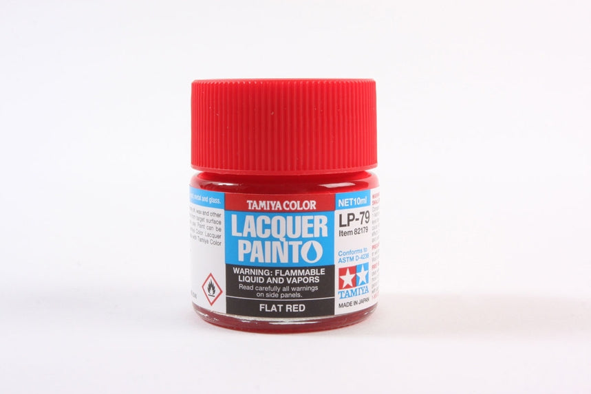 Tamiya LP-79 Flat Red Lacquer Paint (10ml)