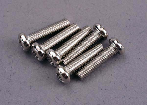 Round-Head Machine Screws 3x12 mm (6)