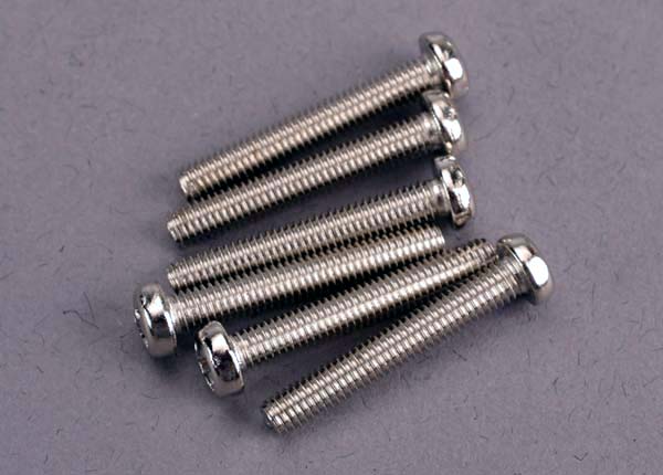 Round-Head Machine Screws 3x20 mm (6)