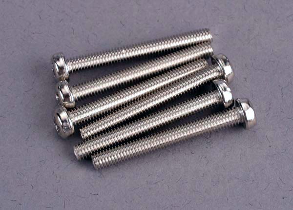 Round-Head Machine Screws 3x25 mm (6)