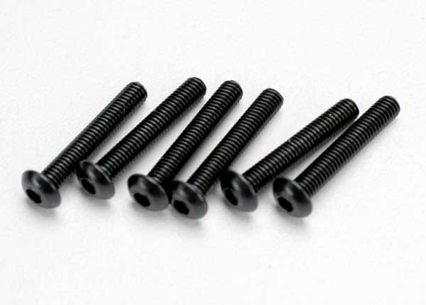Button-Head Machine Screws 3x18 mm (6)