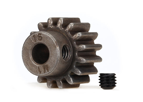 16-Tooth Pinion Gear (1.0 Mod) 5 mm Bore