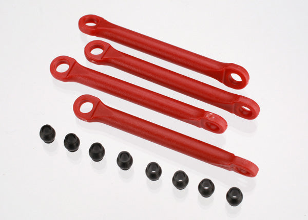 Red Composite Push Rod Set with Hollow Balls (8)