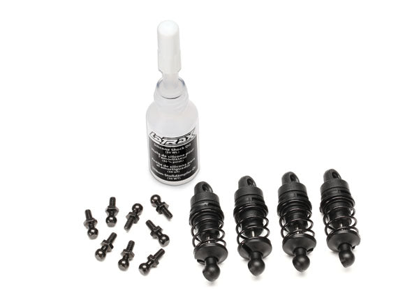 Oil-Filled Shock Set with Springs and Ball Mounts