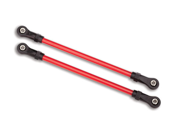 Red Steel Rear Upper Suspension Links (5x115 mm) (2)