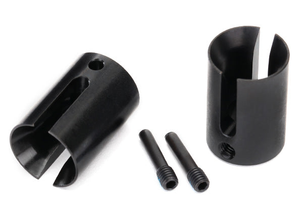 Machined Steel Drive Cups (2) with Screws