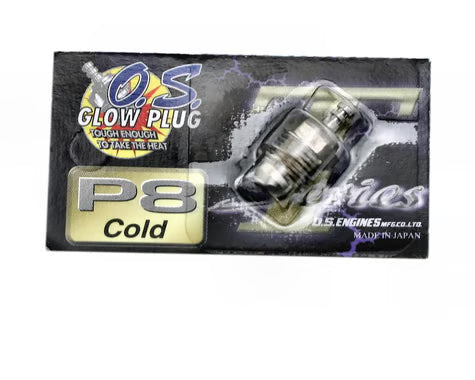 O.S. P8 Turbo Glow Plug "Cold"