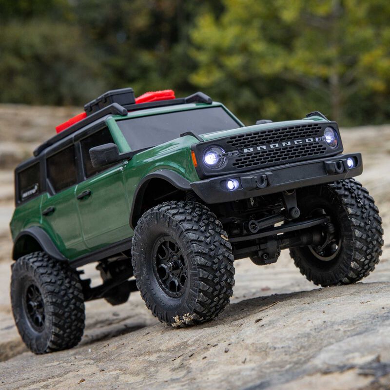 1/24 SCX24 FORD BRONCO 4X4 RTR BRUSHED ROCK CRAWLER, GREEN