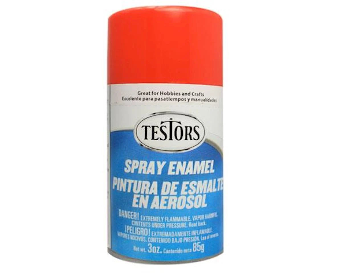 Testors Spray 3 oz Gloss Bright Red