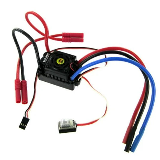Redcat Racing WP-SC8-RTR-1 Hobbywing 80A Brushless Speed Controller, Splashproof WP-SC8-RTR-1