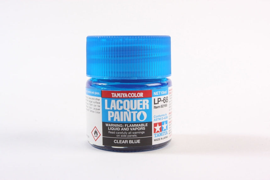 Tamiya LP-68 Clear Blue Lacquer Paint (10ml)