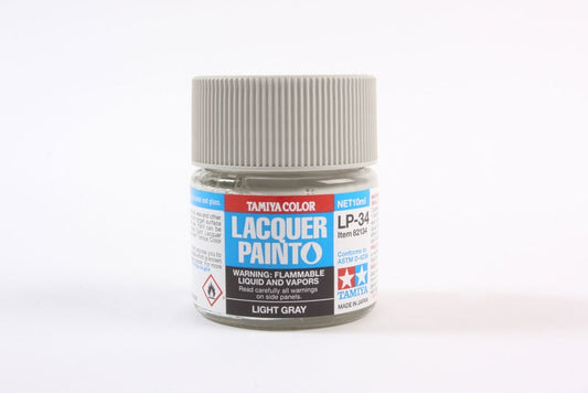 Tamiya LP-34 Light Grey Lacquer Paint (10ml)