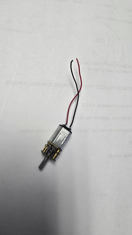 3V-6V MINI N-20 GEAR MOTOR
