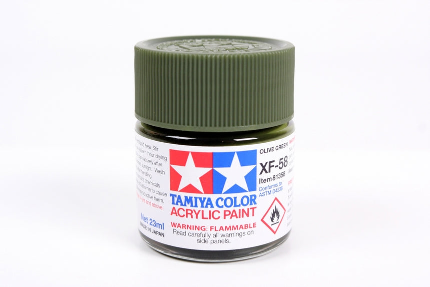 Acrylic Xf-58 Olive Green 23Ml Bottle