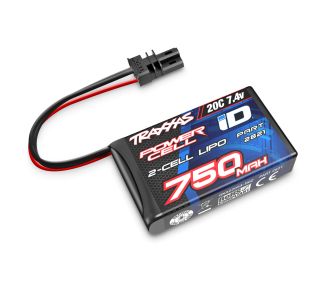 750 mAh 7.4 Volt 2-Cell LiPo Battery