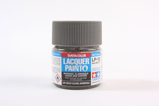 Tamiya LP-12 IJN Kure Arsenal Grey Lacquer Paint (10ml)