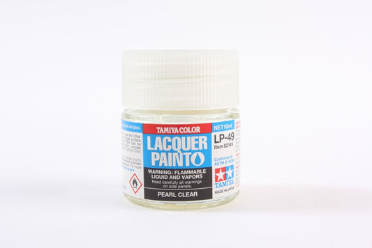 Tamiya LP-49 Pearl Clear Lacquer Paint (10ml)