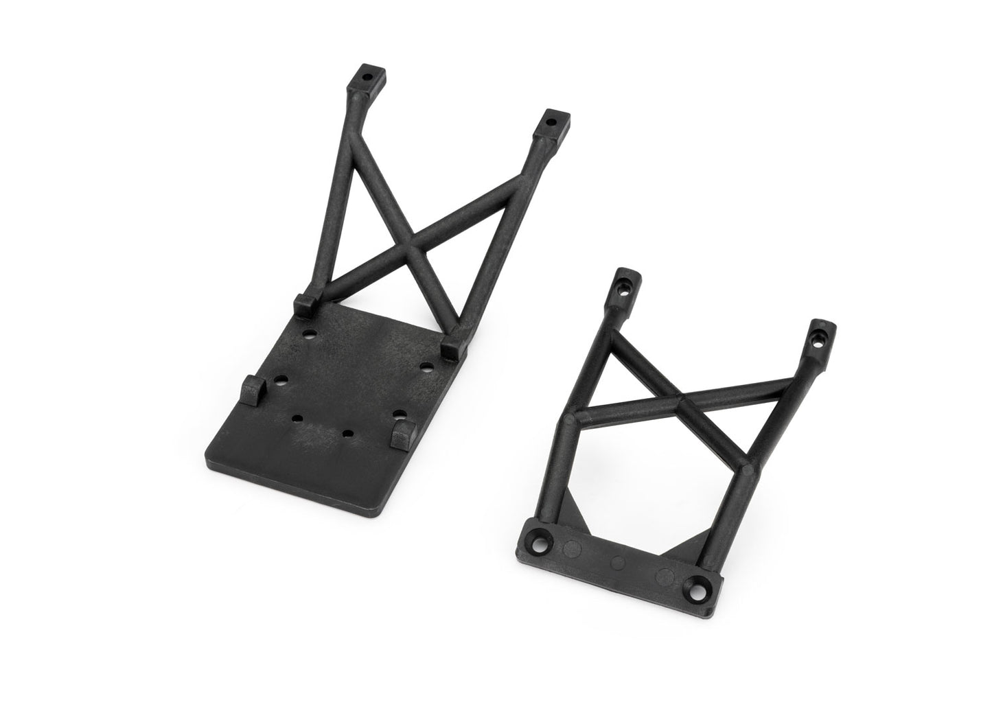 Black Front and Rear Skid Plates